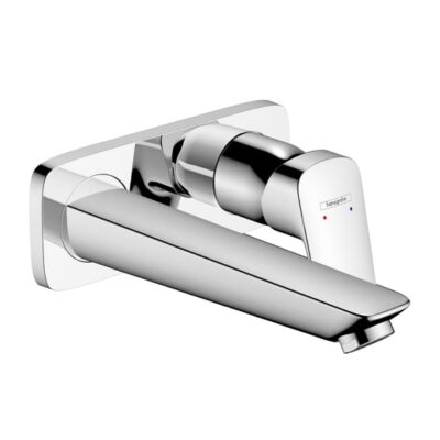 Hansgrohe Logis eengreeps inbouw wastafelmengkraan met EcoSmart met altijd open afvoer chroom 71220000 4