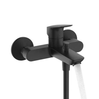 Hansgrohe Logis eengreeps opbouw badmengkraan 2 verbruikers mat-zwart 71400670 7