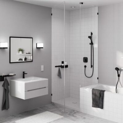 Hansgrohe Logis wastafelkraan 110 met EcoSmart mat-zwart 71253670 15 Hansgrohe Logis wastafelkraan 110 met EcoSmart mat-zwart 71253670 15