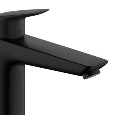 Hansgrohe Logis wastafelkraan 190 met verhoogde kraanlichaam met EcoSmart mat-zwart 71091670 6