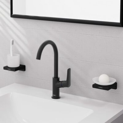 Hansgrohe Logis wastafelkraan 210 met EcoSmart mat-zwart 71131670 4