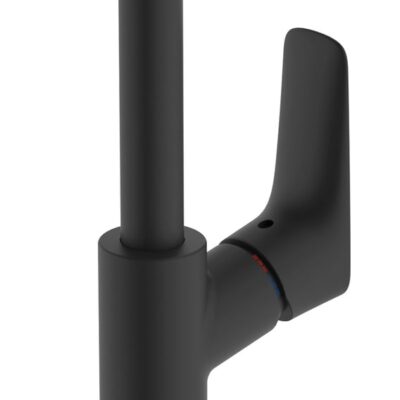 Hansgrohe Logis wastafelkraan 210 met EcoSmart mat-zwart 71131670 6