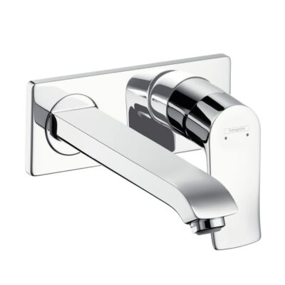 Hansgrohe Metris eengreeps inbouw wastafelmengkraan met EcoSmart met altijd open afvoer chroom 31086000 5