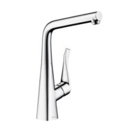 Hansgrohe Metris M71 eengreeps keukenmengkraan 320 voorraam draaibaar uittrekbaar chroom 14823000 Hansgrohe Metris M71 eengreeps keukenmengkraan 320 voorraam draaibaar uittrekbaar chroom 14823000