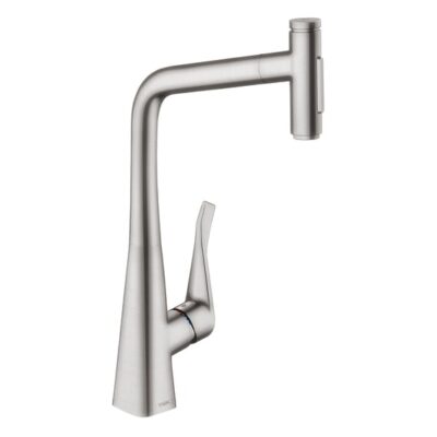 Hansgrohe Metris Select M71 keukenmengkraan 320 sBox uittrekbaar 2 straalsoorten Edelstraal 73816800 11