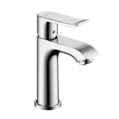Hansgrohe Metris wastafelkraan 100 met trekstang-afvoergarnituur chroom 31088000 4