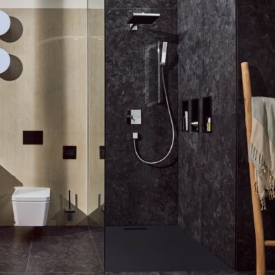 Hansgrohe Pulsify E glijstangset met garnituur 1 straalsoort 663 mm chroom 24370000 4