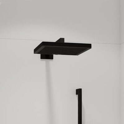 Hansgrohe Pulsify hoofddouche 1 straalsoort 260 x 260 mm mat-zwart 24331670 8 Hansgrohe Pulsify hoofddouche 1 straalsoort 260 x 260 mm mat-zwart 24331670 8