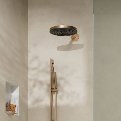 Hansgrohe Pulsify hoofddouche 1 straalsoort Ø260 mm brons geborsteld 24140140 11 Hansgrohe Pulsify hoofddouche 1 straalsoort Ø260 mm brons geborsteld 24140140 11