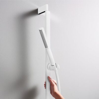 Hansgrohe Pulsify S glijstangset met garnituur 1 straalsoort 663 mm mat-wit 24373700 4