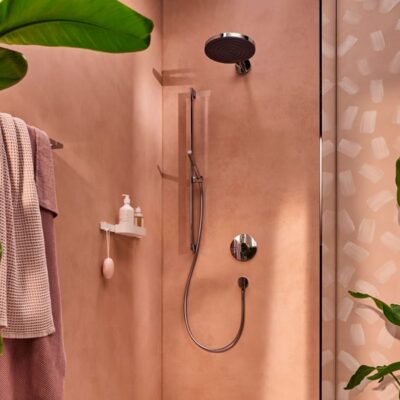 Hansgrohe Pulsify S glijstangset met garnituur 1 straalsoort 952 mm chroom 24383000 6