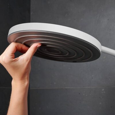 Hansgrohe Pulsify S Puro thermostatische opbouw regendoucheset met EcoSmart Ø260 mm mat-wit 24223700 7