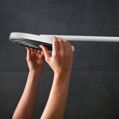 Hansgrohe Pulsify S Puro thermostatische opbouw regendoucheset met EcoSmart Ø260 mm mat-wit 24223700 10