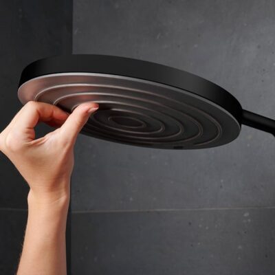 Hansgrohe Pulsify S Puro thermostatische opbouw regendoucheset met EcoSmart Ø260 mm mat-zwart 24223670 7