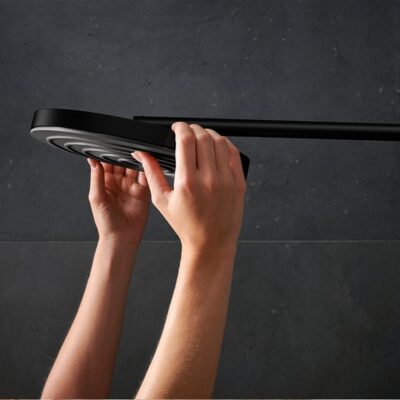 Hansgrohe Pulsify S Puro thermostatische opbouw regendoucheset met EcoSmart Ø260 mm mat-zwart 24237670 10