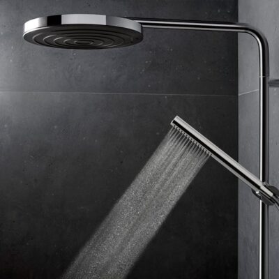 Hansgrohe Pulsify S Puro thermostatische opbouw regendoucheset Ø260 mm chroom 24222000 9