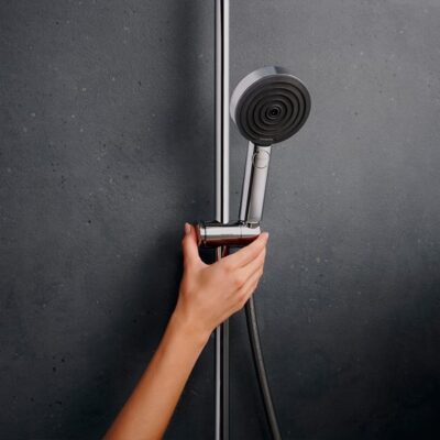 Hansgrohe Pulsify S Puro thermostatische opbouw regendoucheset Ø260 mm chroom 24236000 7