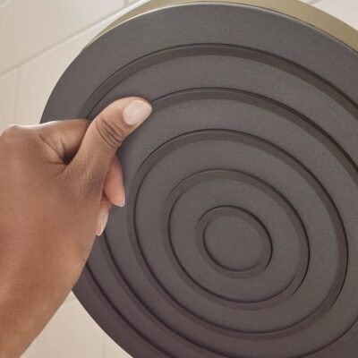 Hansgrohe Pulsify S thermostatische opbouw regendoucheset Ø260 mm brons geborsteld 24240140 8