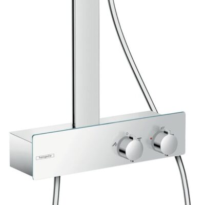 Hansgrohe Raindance E thermostatische opbouw regendoucheset met EcoSmart 300 x 300 mm chroom 27362000 6