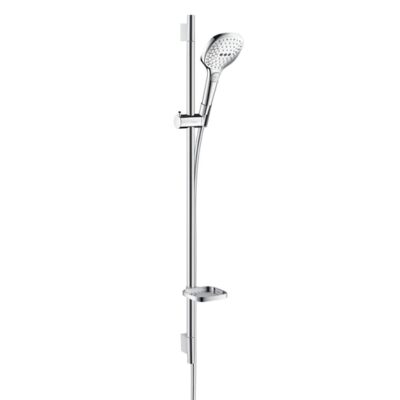 Hansgrohe Raindance Select E glijstangset met garnituur 3 straalsoorten 1008 mm chroom wit 26623400 4