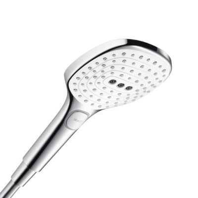 Hansgrohe Raindance Select E glijstangset met garnituur 3 straalsoorten 718 mm chroom wit 26620400 4
