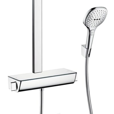 Hansgrohe Raindance Select E thermostatische opbouw regendoucheset met EcoSmart 360 x 190 mm chroom 27286000 5