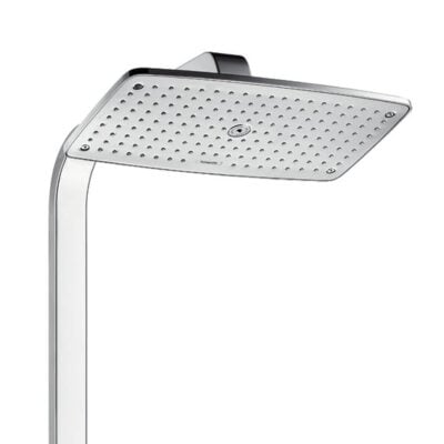 Hansgrohe Raindance Select E thermostatische opbouw regendoucheset met EcoSmart 360 x 190 mm chroom wit 27286400 4