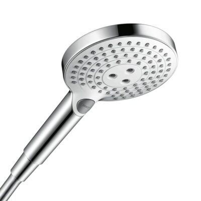 Hansgrohe Raindance Select S 120 eengreeps handdouche chroom met witte onderdelen 26530400 11