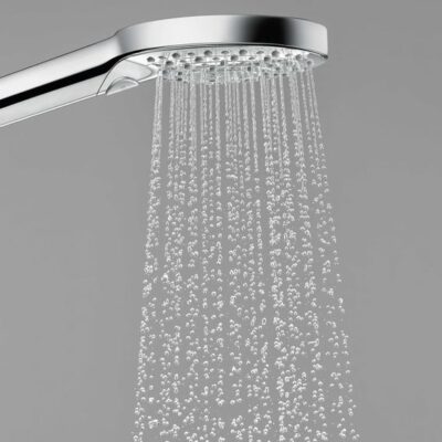 Hansgrohe Raindance Select S handdoucheset zonder stang 3 straalsoorten chroom 27668000 13 Hansgrohe Raindance Select S handdoucheset zonder stang 3 straalsoorten chroom 27668000 13