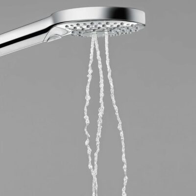 Hansgrohe Raindance Select S handdoucheset zonder stang 3 straalsoorten chroom 27668000 14 Hansgrohe Raindance Select S handdoucheset zonder stang 3 straalsoorten chroom 27668000 14
