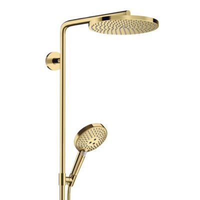 Hansgrohe Raindance Select S thermostatische opbouw regendoucheset Ø240 mm goud 27633990 4