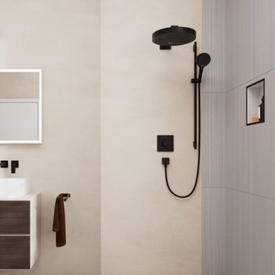 Hansgrohe Rainfinity glijstangset met garnituur 3 straalsoorten 1008 mm mat-zwart 28744670 5