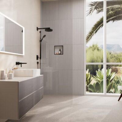 Hansgrohe Rainfinity glijstangset met garnituur 3 straalsoorten 1008 mm mat-zwart 28744670 6