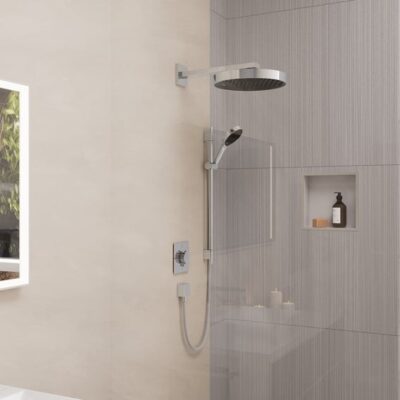 Hansgrohe Rainfinity glijstangset met garnituur 3 straalsoorten 720 mm chroom 28745000 4