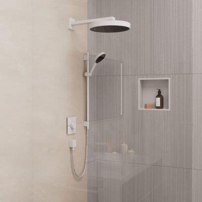Hansgrohe Rainfinity glijstangset met garnituur 3 straalsoorten 720 mm mat-wit 28745700 4