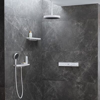 Hansgrohe Rainfinity handdouchehouder met slangverbinding gespiegeld chroom 26843000 4