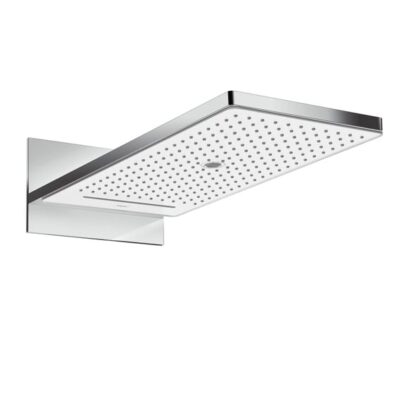 Hansgrohe Rainmaker Select regendouchekopset 3 straalsoorten 256 x 586 mm chroom wit 24001400 12 Hansgrohe Rainmaker Select regendouchekopset 3 straalsoorten 256 x 586 mm chroom wit 24001400 12