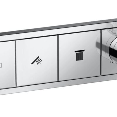 Hansgrohe RainSelect thermostaat voor douche 2 verbruikers chroom 15380000 4