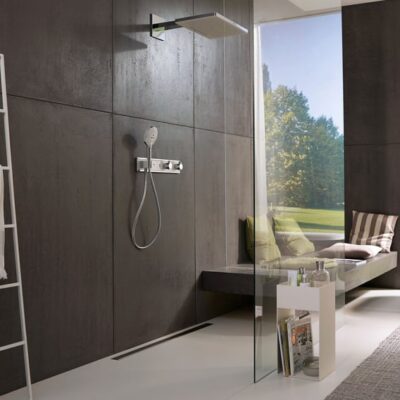 Hansgrohe RainSelect thermostaat voor douche 3 verbruikers chroom wit 15356400 5
