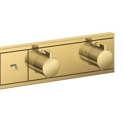 Hansgrohe RainSelect thermostaat voor douche 3 verbruikers goud 15381990 4