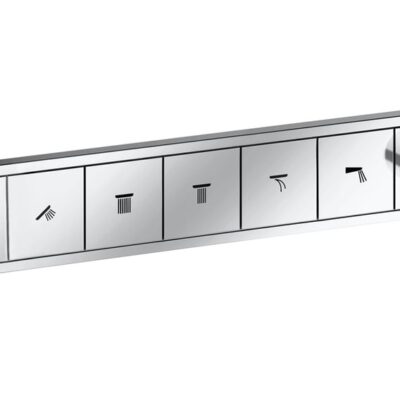 Hansgrohe RainSelect thermostaat voor douche 5 verbruikers chroom 15384000 4