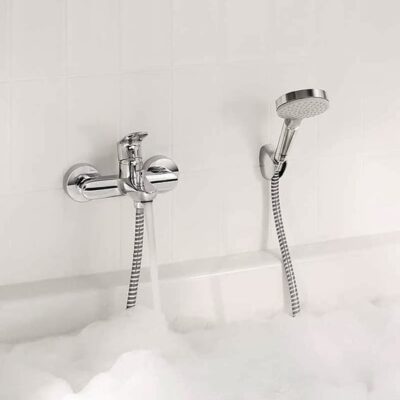 Hansgrohe Rebris S eengreeps opbouw badmengkraan 2 verbruikers chroom 72440000 4