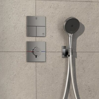 Hansgrohe ShowerSelect Comfort E omsteller 3 verbruikers chroom 15573000 4