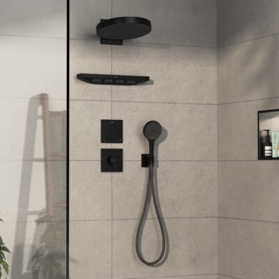 Hansgrohe ShowerSelect Comfort E omsteller 3 verbruikers mat-zwart 15573670 5