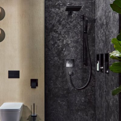 Hansgrohe ShowerSelect Comfort E thermostaat voor bad & douche 2 verbruikers mat-zwart 15578670 7