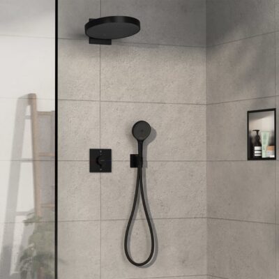 Hansgrohe ShowerSelect Comfort E thermostaat voor bad & douche 2 verbruikers mat-zwart 15572670 5