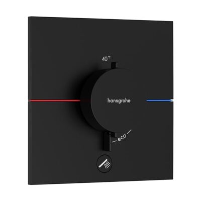 Hansgrohe ShowerSelect Comfort E thermostaat voor bad & douche 2 verbruikers mat-zwart 15575670 6