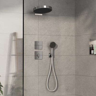 Hansgrohe ShowerSelect Comfort E thermostaat voor bad & douche 2 verbruikers chroom 15575000 5