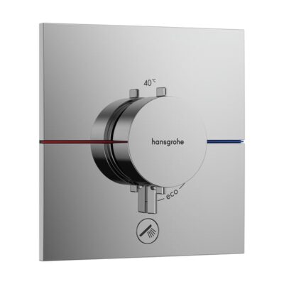Hansgrohe ShowerSelect Comfort E thermostaat voor bad & douche 2 verbruikers chroom 15575000 7