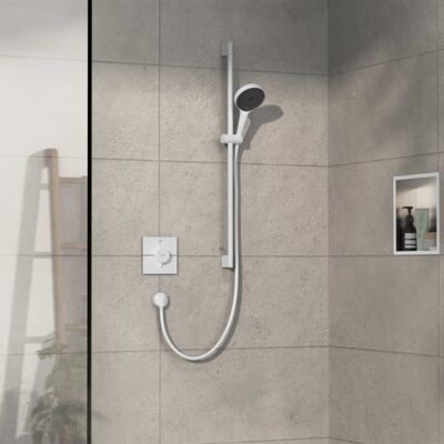 Hansgrohe ShowerSelect Comfort E thermostaat voor douche 1 verbruiker mat-wit 15571700 4